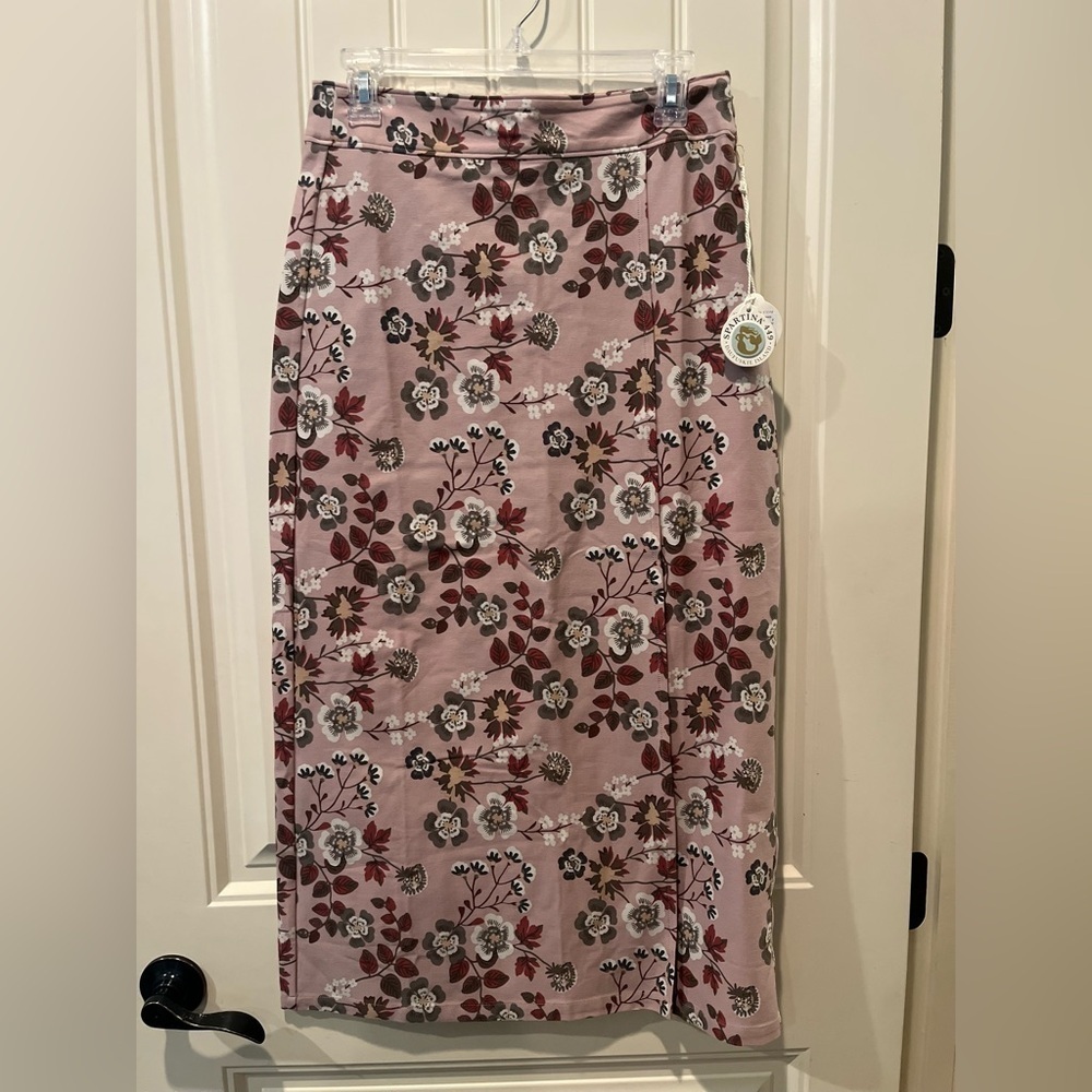 Spartina NWT Skirt Ladies Sz 2 Beautiful Fall Pattern Stretchy Chic Quality Pc